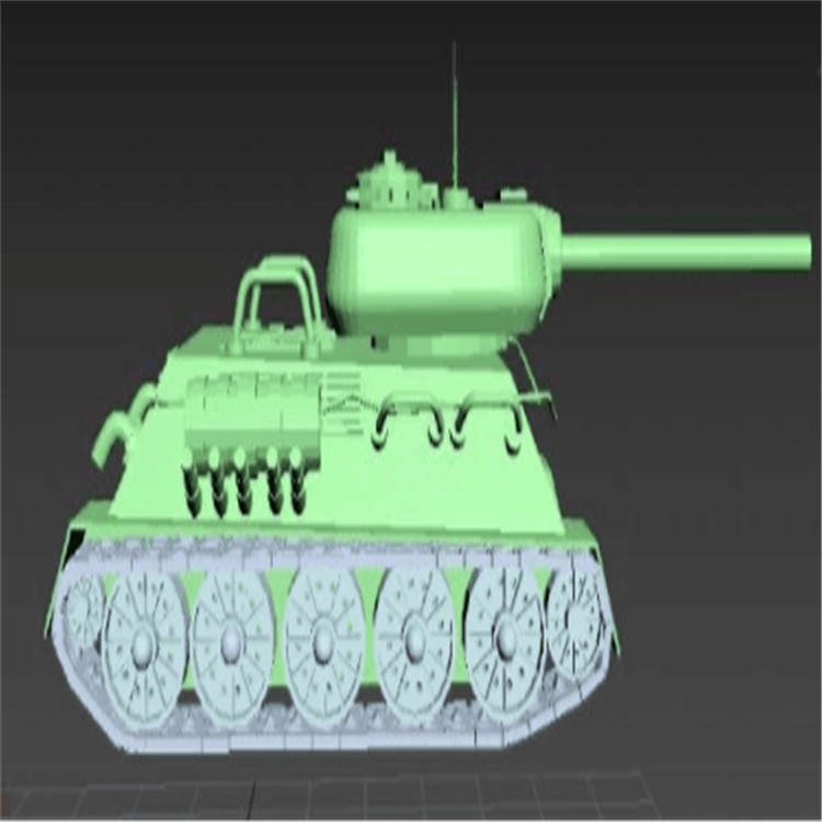 息烽充气军用坦克模型